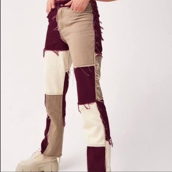 Patchwork Pants - Picture 1 of 4